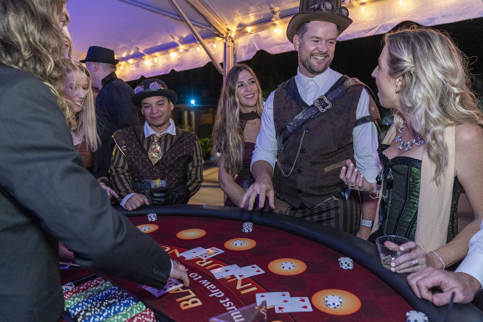 Paddle Steamboat Casino Night at The Farm