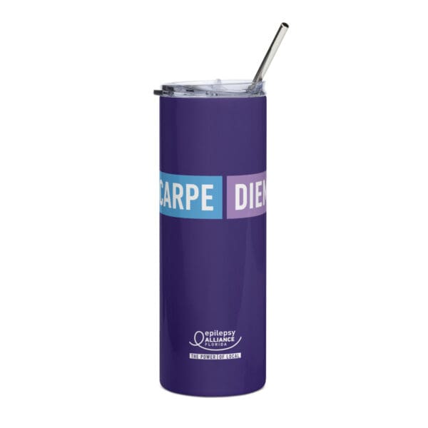 Carpe Diem Stainless steel tumbler