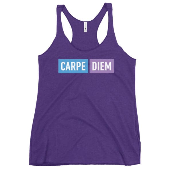 Carpe Diem Women's Racerback Tank