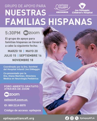 Support Group Flyers - Nuestras Familias Hispanas